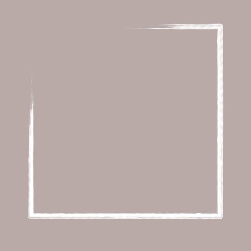 Large Rectangular Frame Weathered