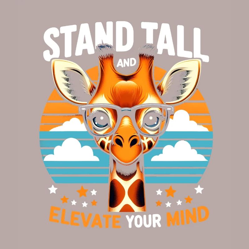 Smart Giraffe Stand tall & Elevate Your Mind