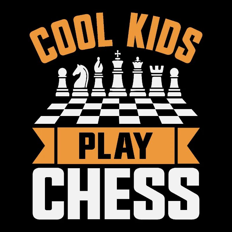 Chess Player Cool Kids Play Chess