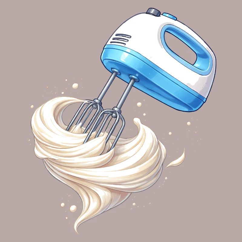 Conception de la batteuse à main à la crème fouettée