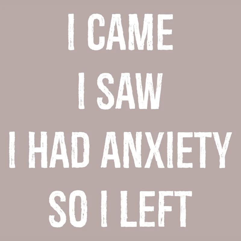 Je suis venu, j’ai vu que j’avais de l’anxiété alors je suis parti