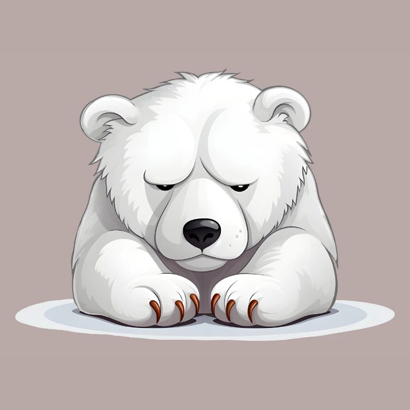 Grumpy Eisbär
