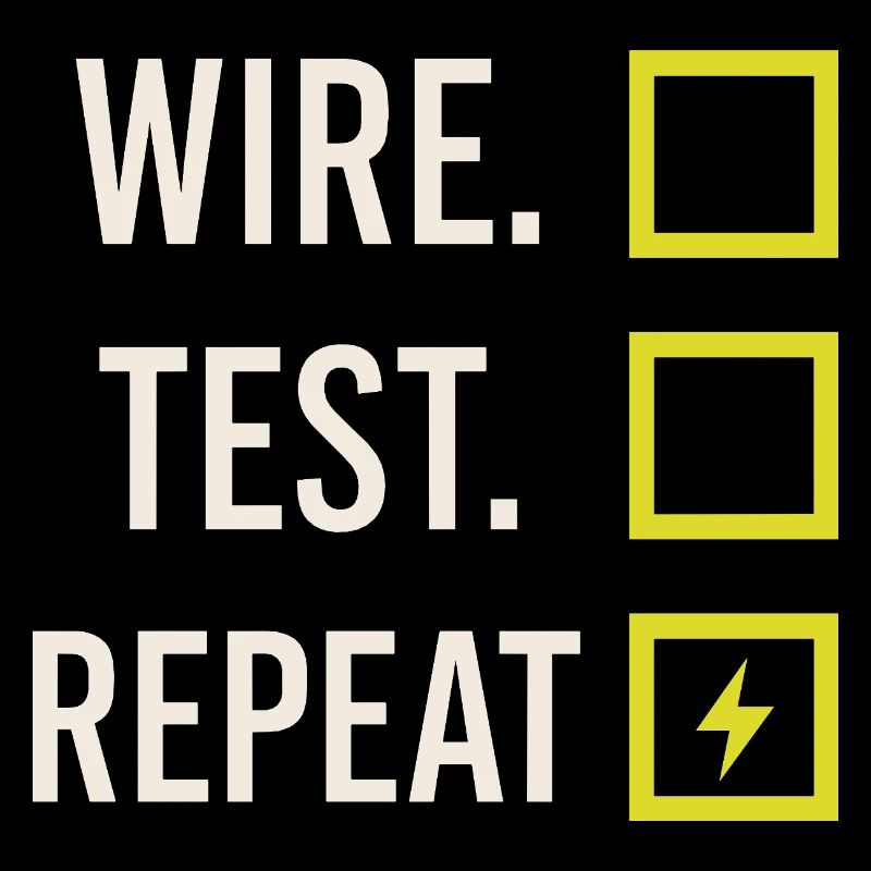 Apprentice electrician, student in the electrical trade
