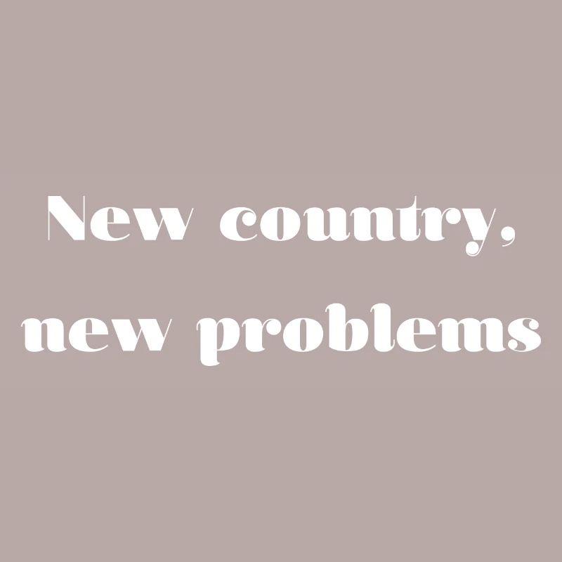 Emigration Problems Saying English