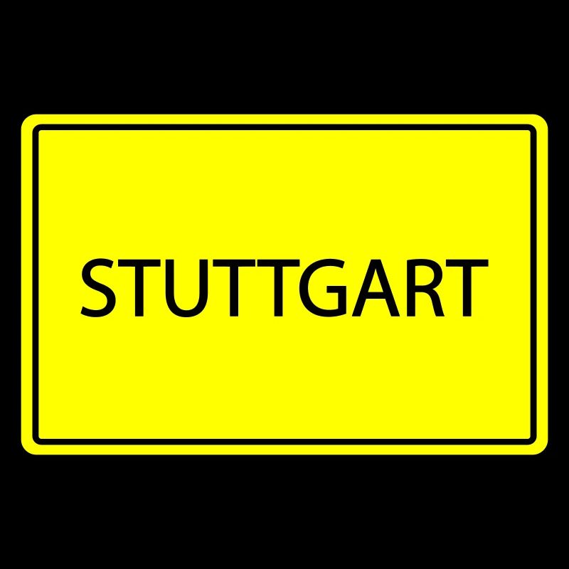 ortsschild stuttgart