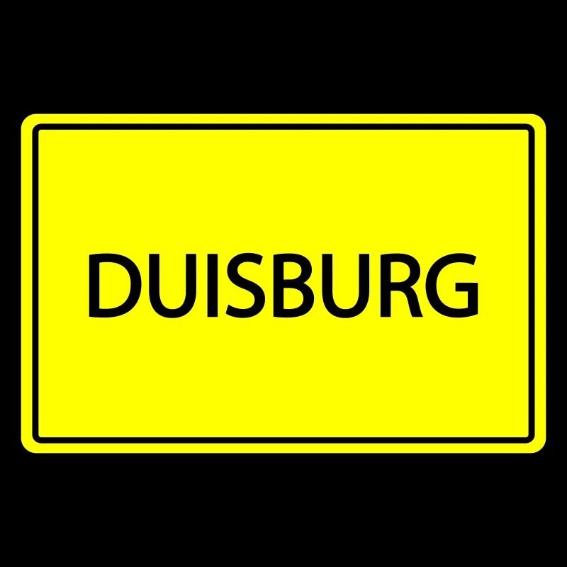 Panneau de la ville Duisbourg