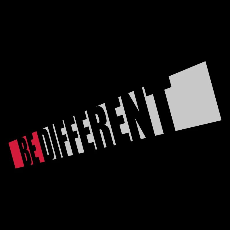 Soyez différent Logo Design