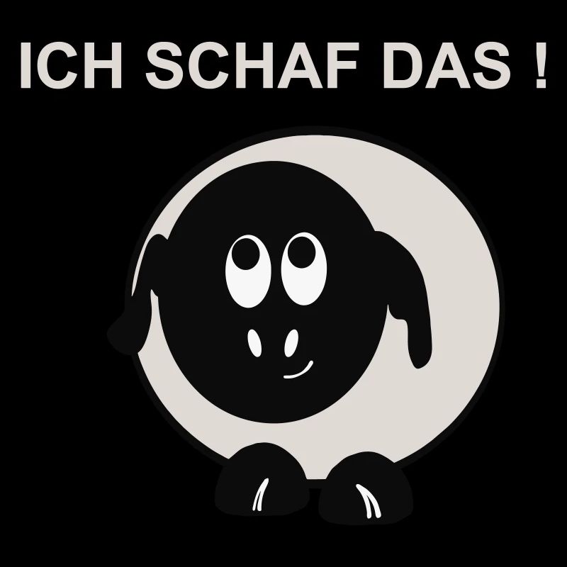 Ich schaff das Schaf Motiv