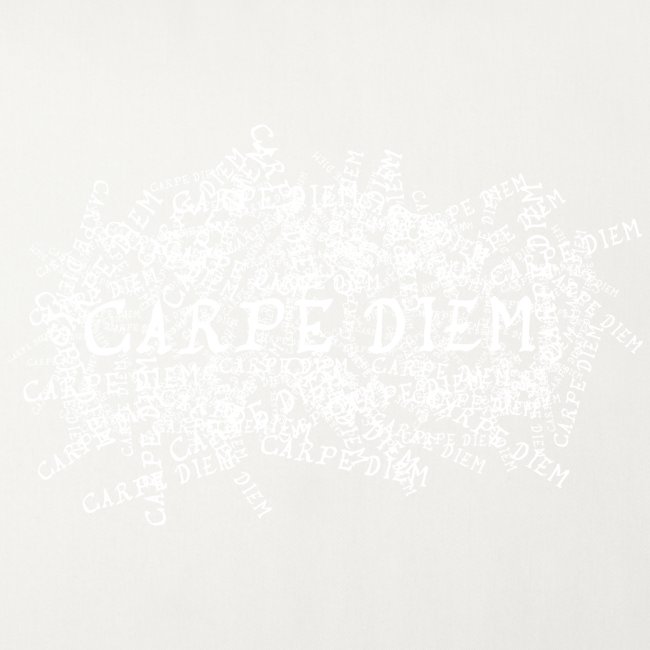 carpe diem (valkoinen)