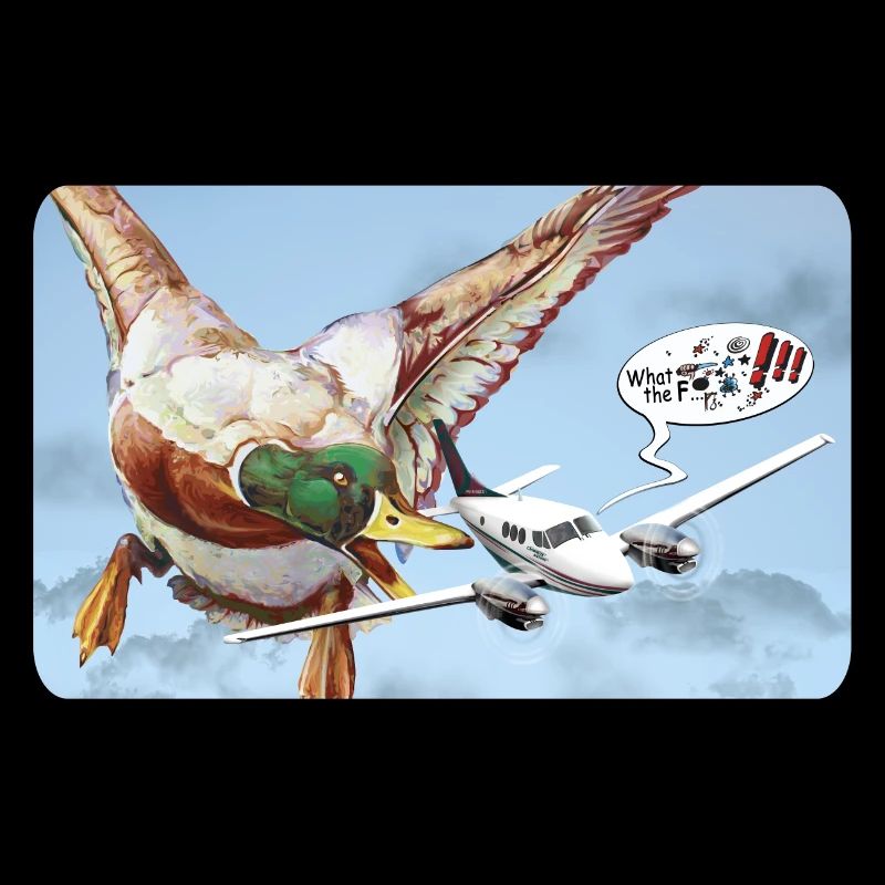 Duck Attack (version with speech bubble)