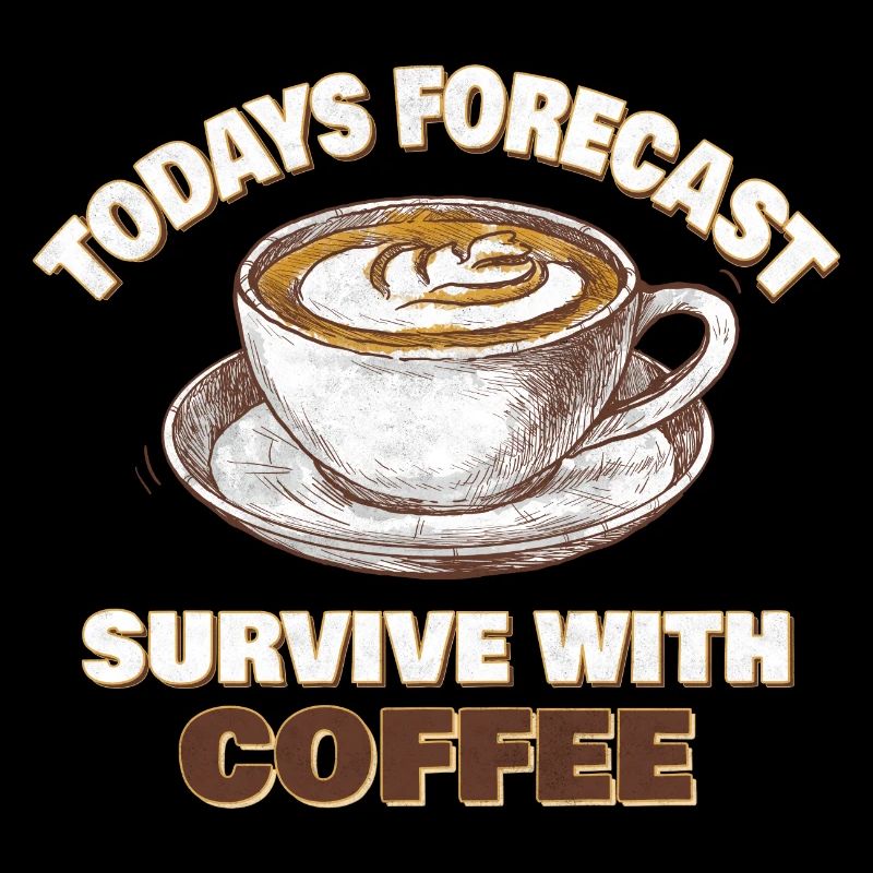 Todays Forecast Suvive with coffee