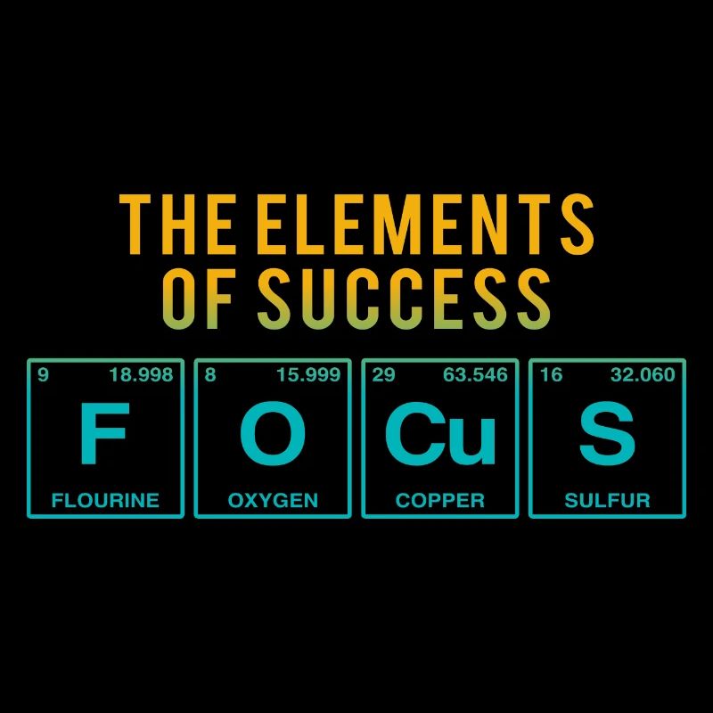 Drôle de dicton: FOCUS - Les éléments du succès