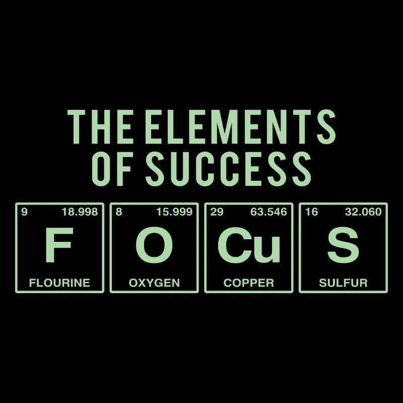 Drôle de dicton: FOCUS - Les éléments du succès