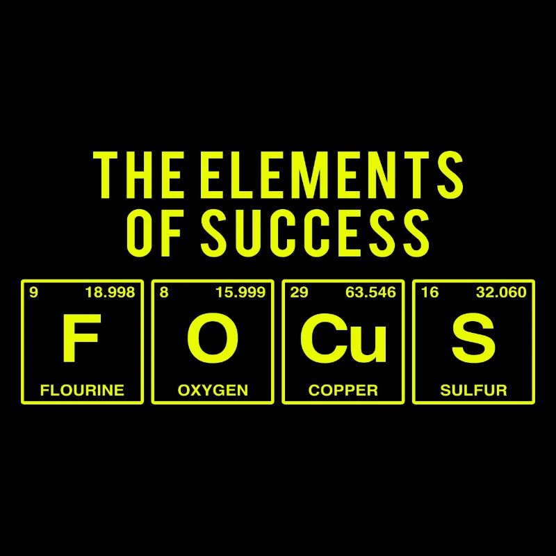 Drôle de dicton: FOCUS - Les éléments du succès