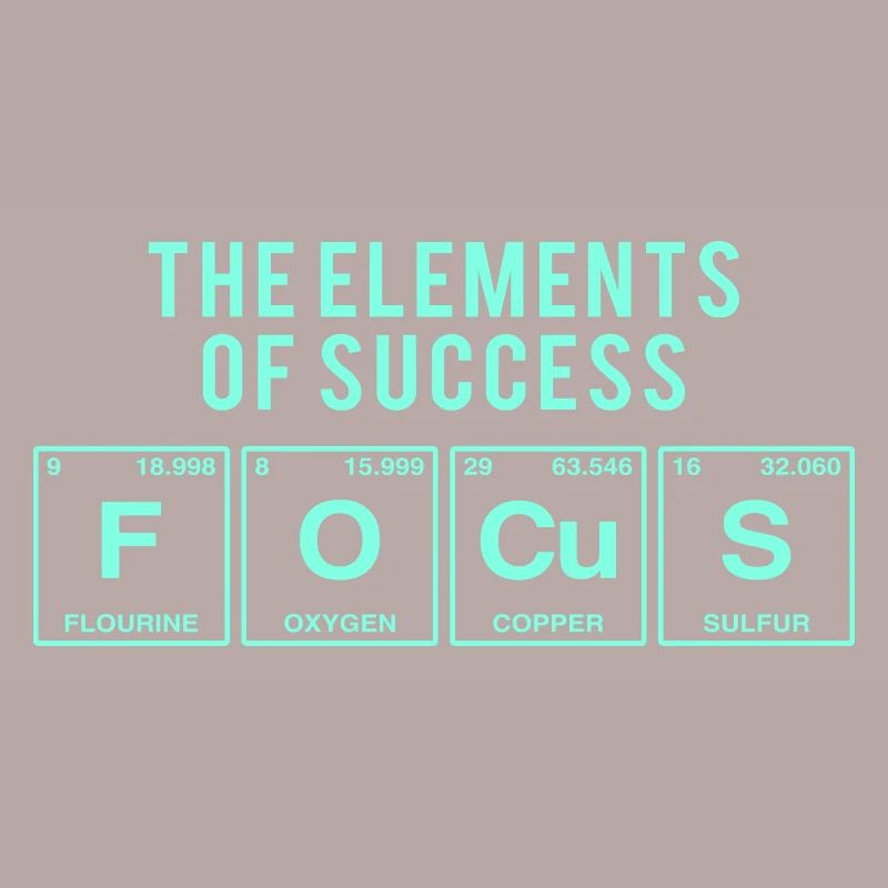 Drôle de dicton: FOCUS - Les éléments du succès