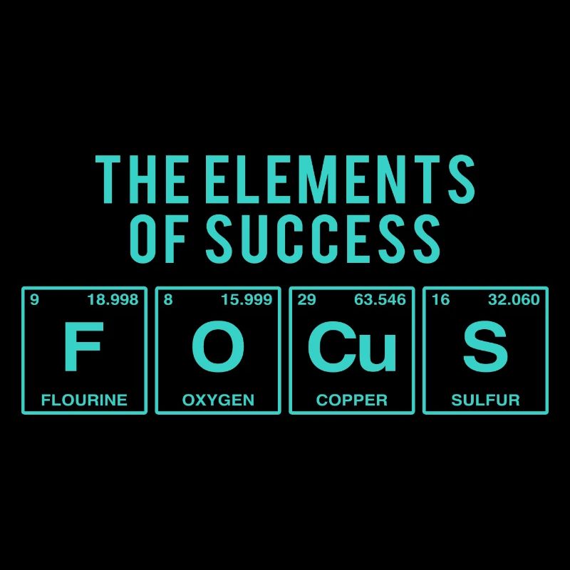 Drôle de dicton: FOCUS - Les éléments du succès