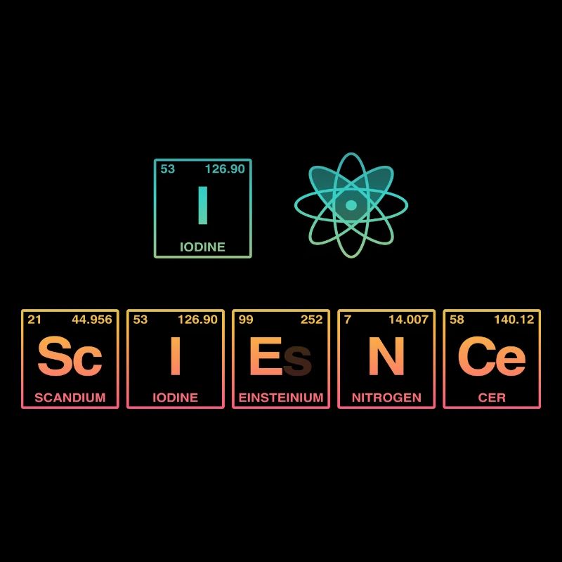 I LOVE SCIENCE - Système de perdiode d’éléments