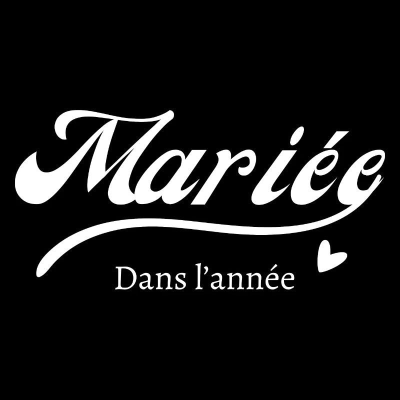 Mariée dans l’année
