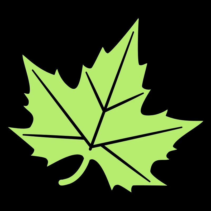 Conception de feuille de platane