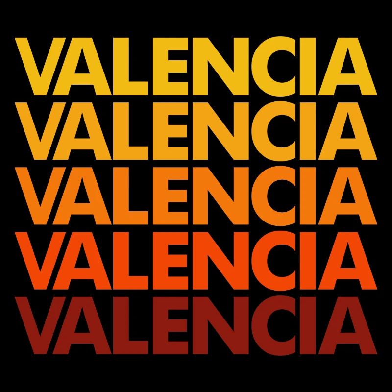 Valencia Gradient Font Stack