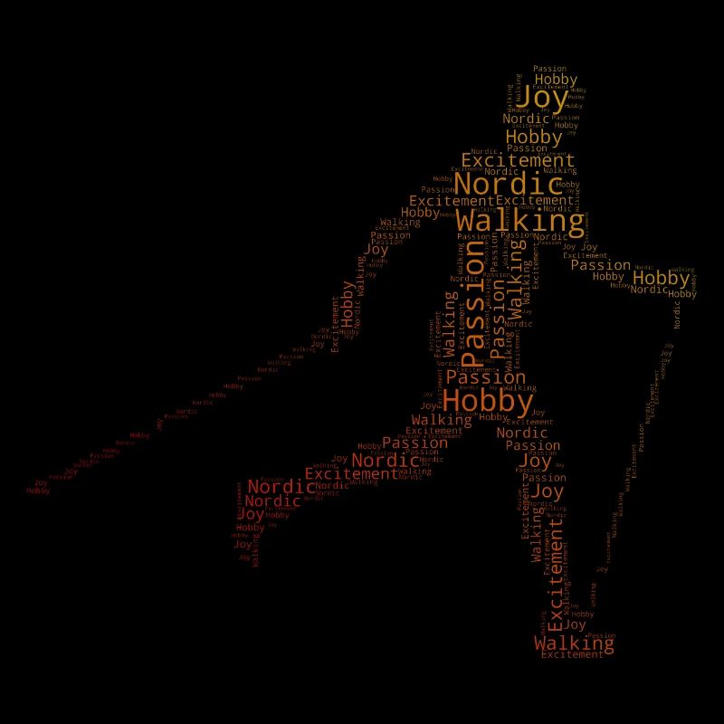 Walking Walker Walking Men's Nordic Walking