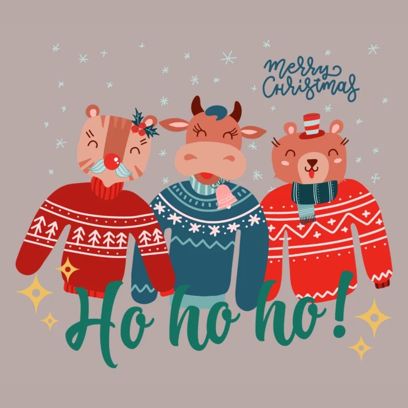 Laid de Noël Pull - Joyeux Noël
