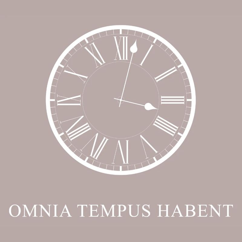 everything has its time latin white