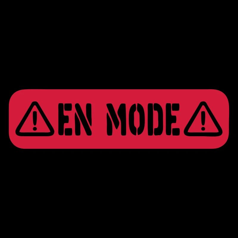 panneau danger en mode 2