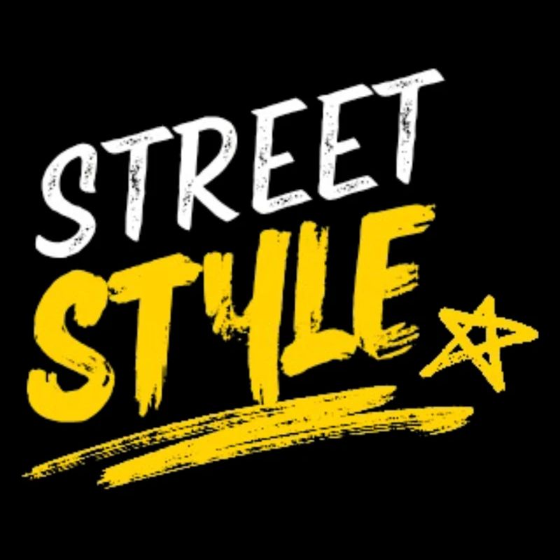 Vibrant Street Style Typography Design