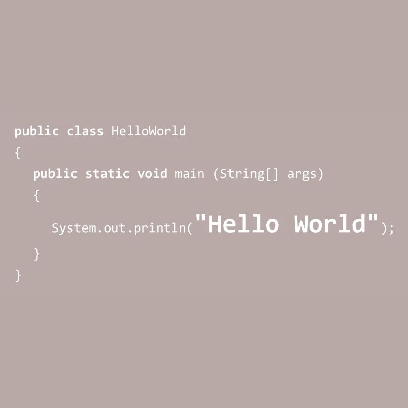 JAVA Hello World