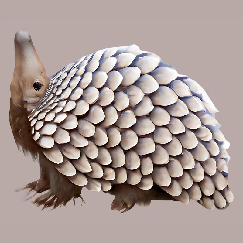 Conception de pangolin mignon