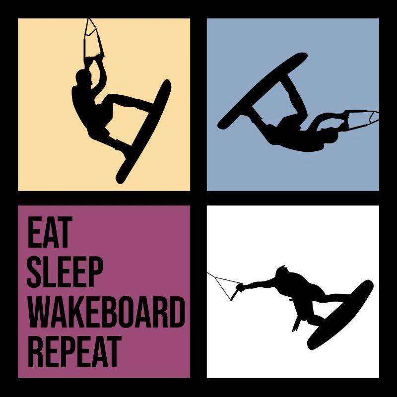 wakeboard wakeboarder cable wasserratte repeat
