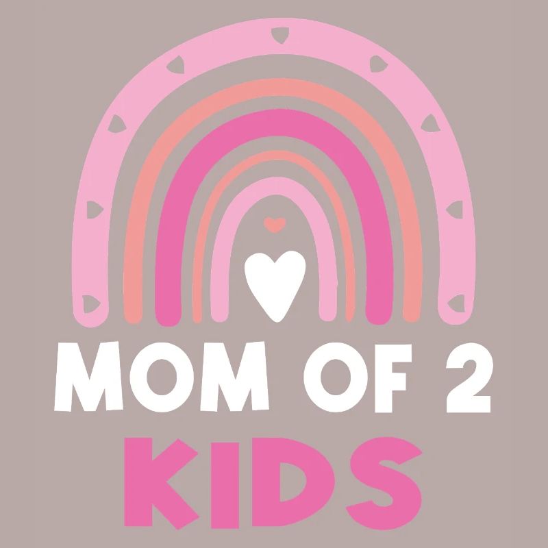 Mama von 2 Kindern Beste Mama Muttertag
