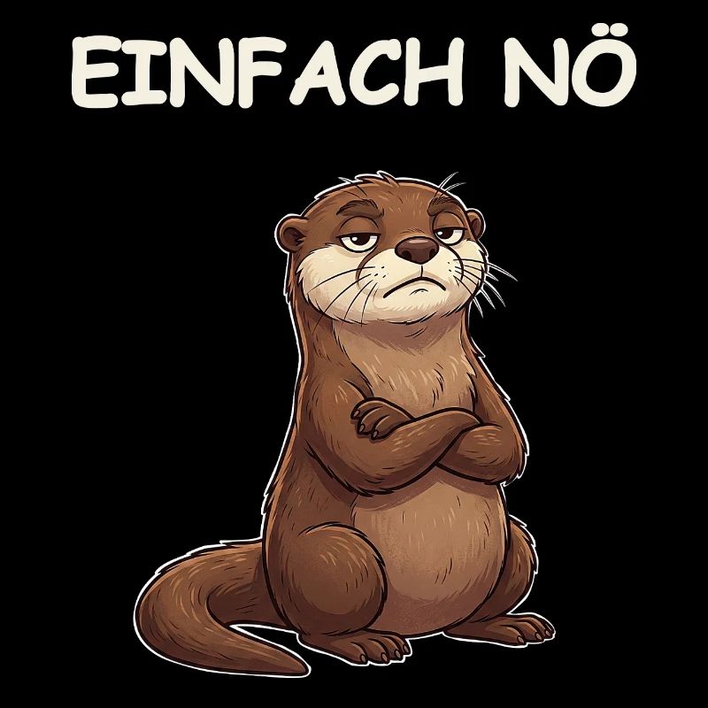 Lustiger Spruch Otter