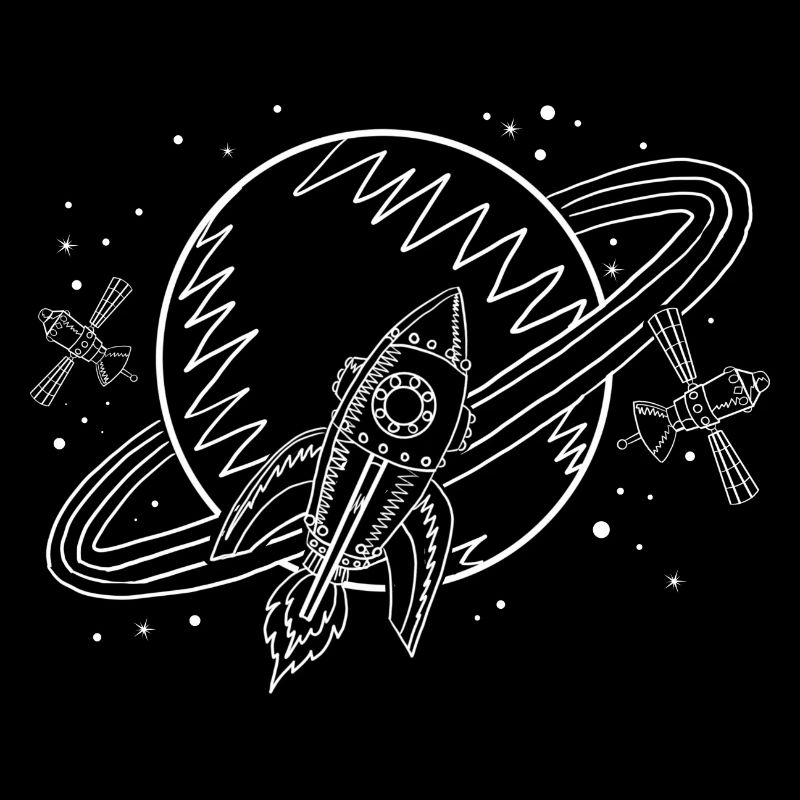 Space Rocket Space Saturn Gift