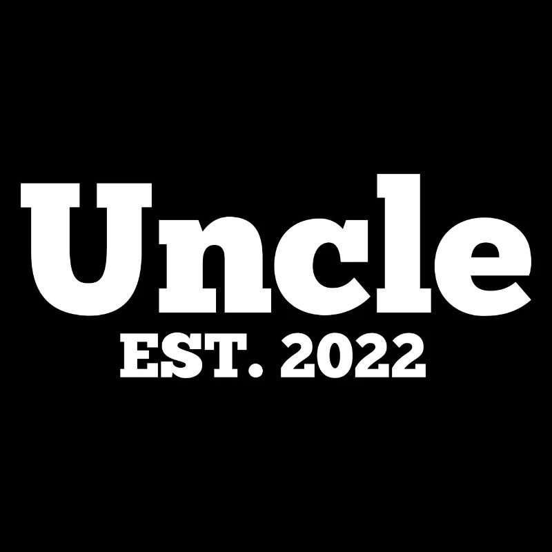 Uncle Estimated 2022 Shirt Geschenk Idee