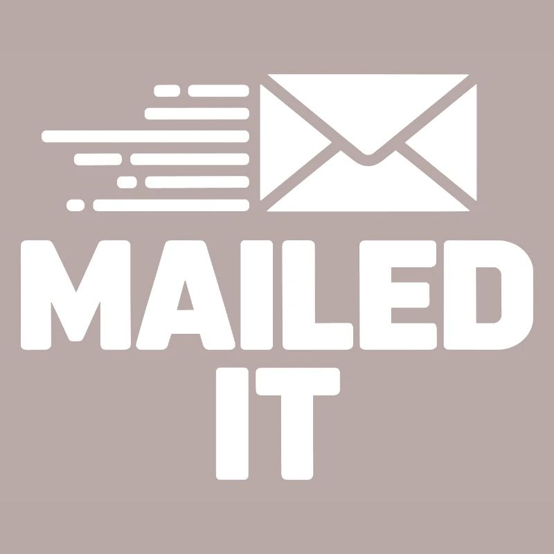 Mailed it Postman gift for Mail Carrier Workers