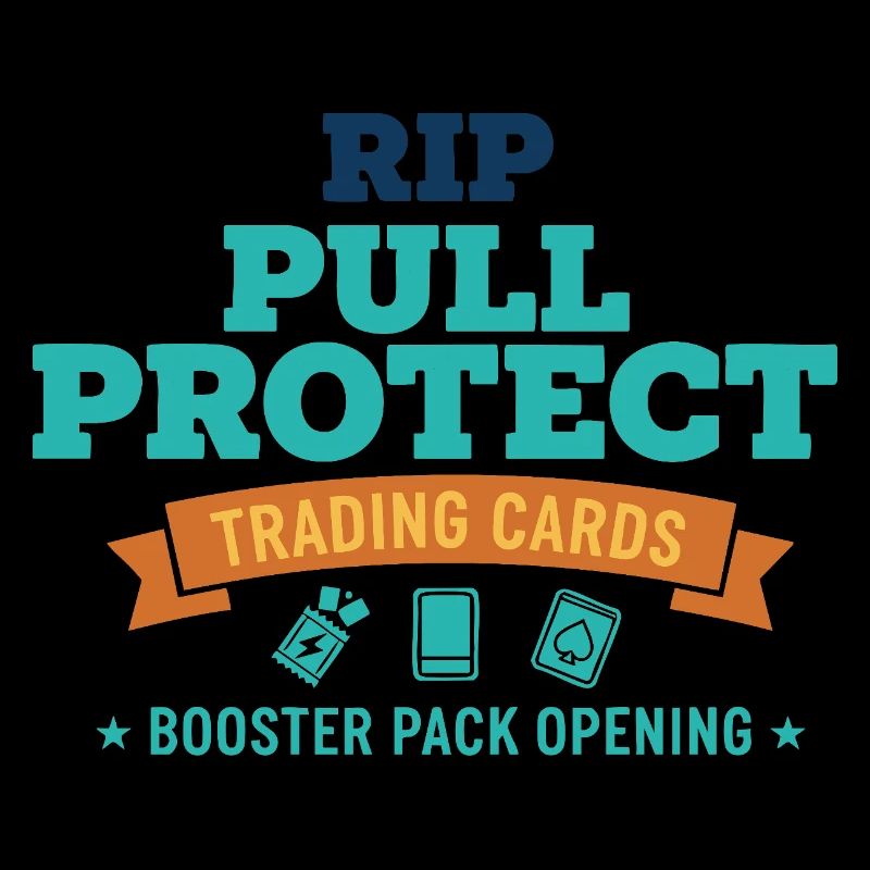 Rip Pull Protect Trading Cards Booster Pack