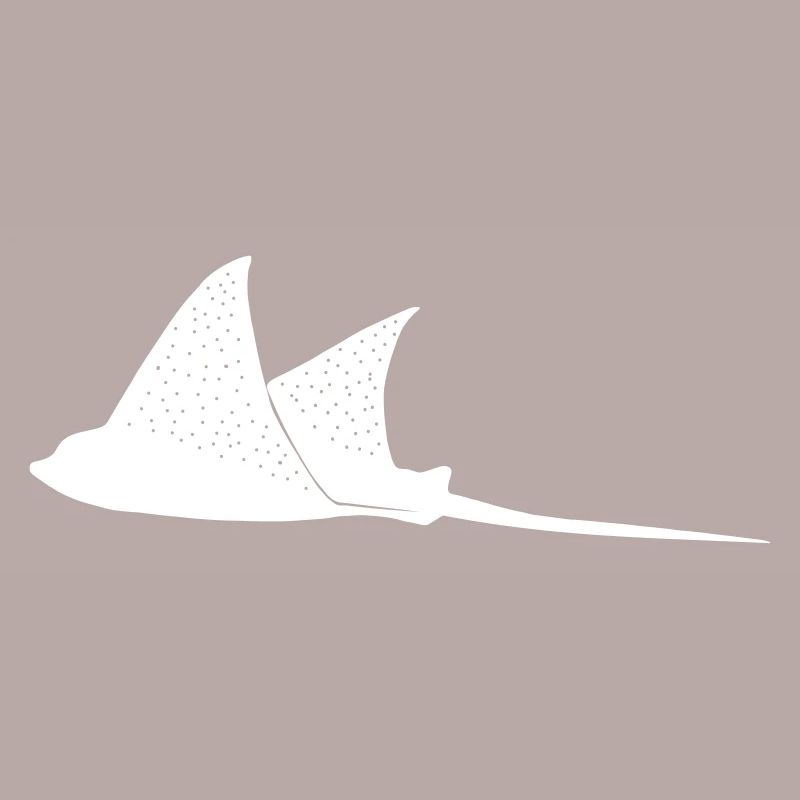 Eagle rays in flight mode