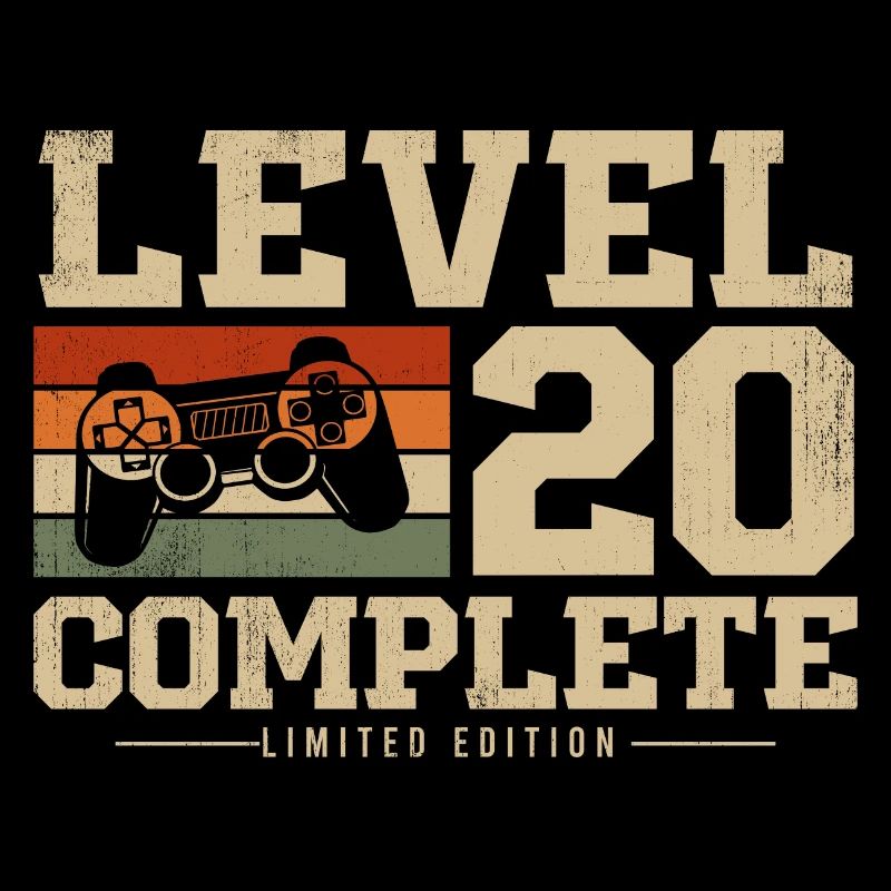 20th Birthday Gift Level 20 Complete