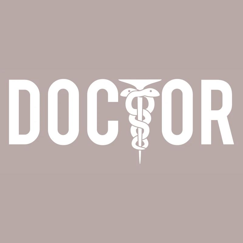 Il dottor Aesculap fa serpeggiare il bastone di Esculapio Asclepio