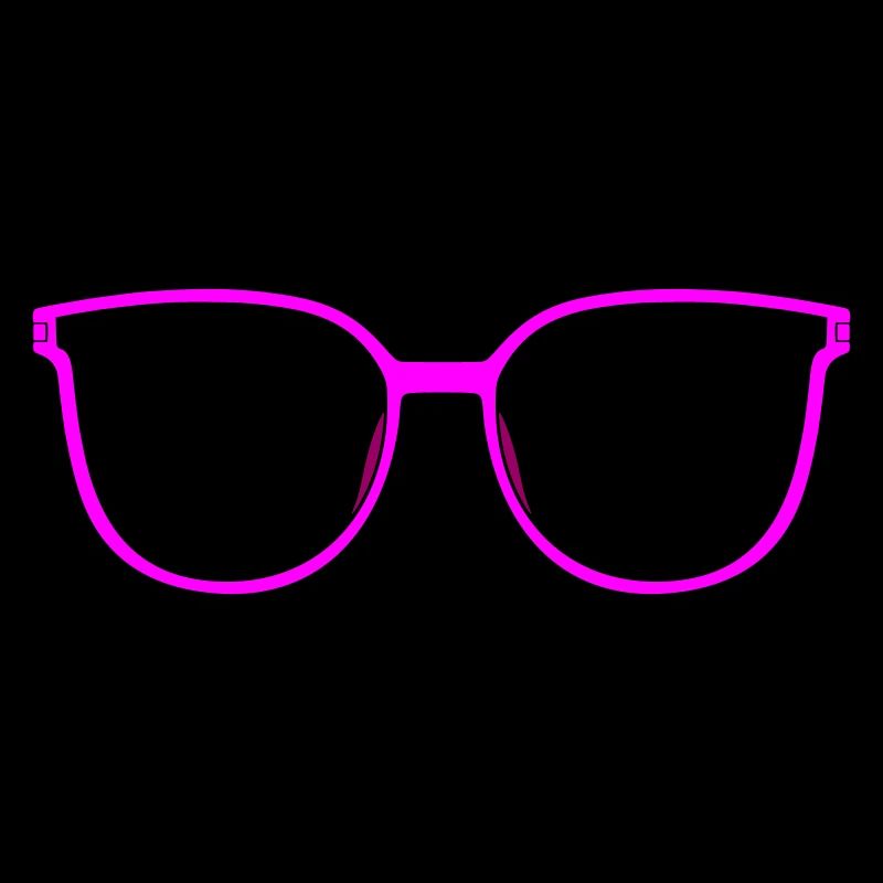 Glasses Cateye (colors changeable)