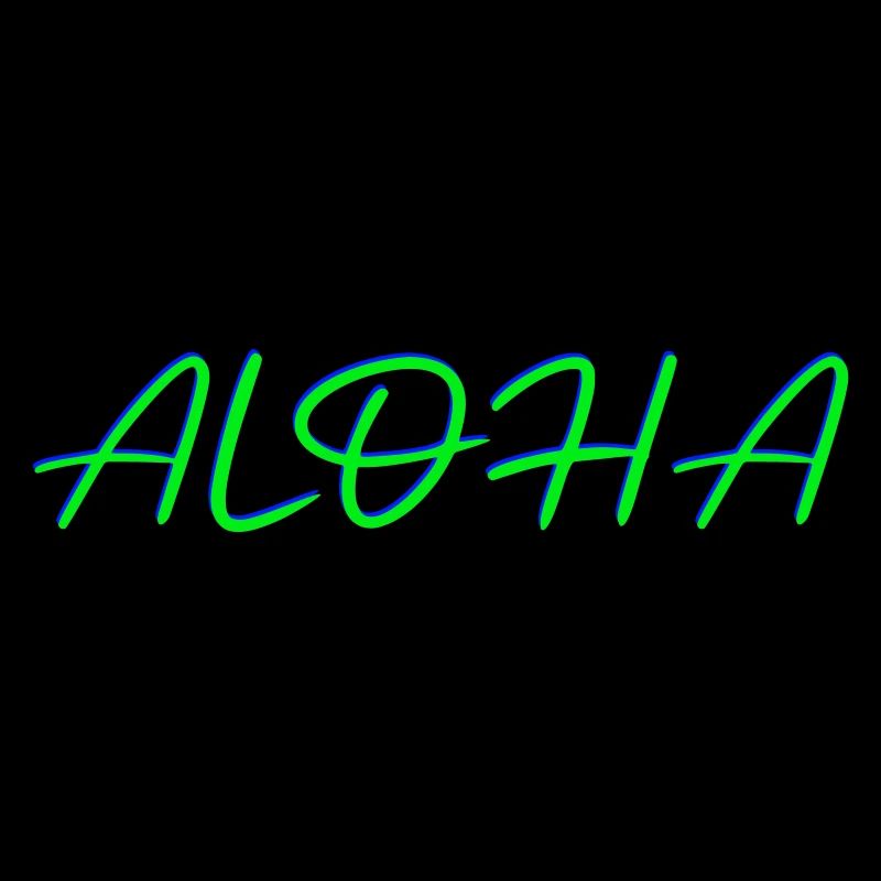 Cooles Aloha Design