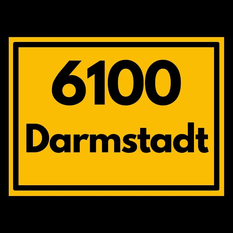 OLD POSTCODE POSTCODE RETRO 6100 DARMSTADT HESSEN