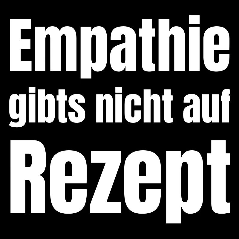 L’empathie ne vient pas sur ordonnance.