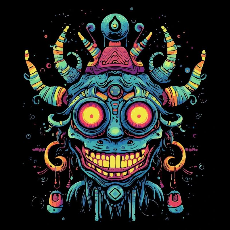 Masque de chaman