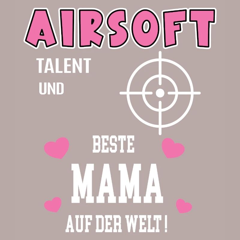 Airsoft Beste Mama Mutter Muttertag Geburtstag