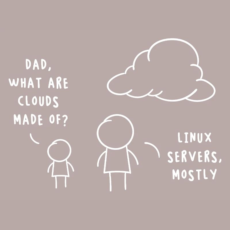 Linux Server Cloud Computing : Drôle de remarque