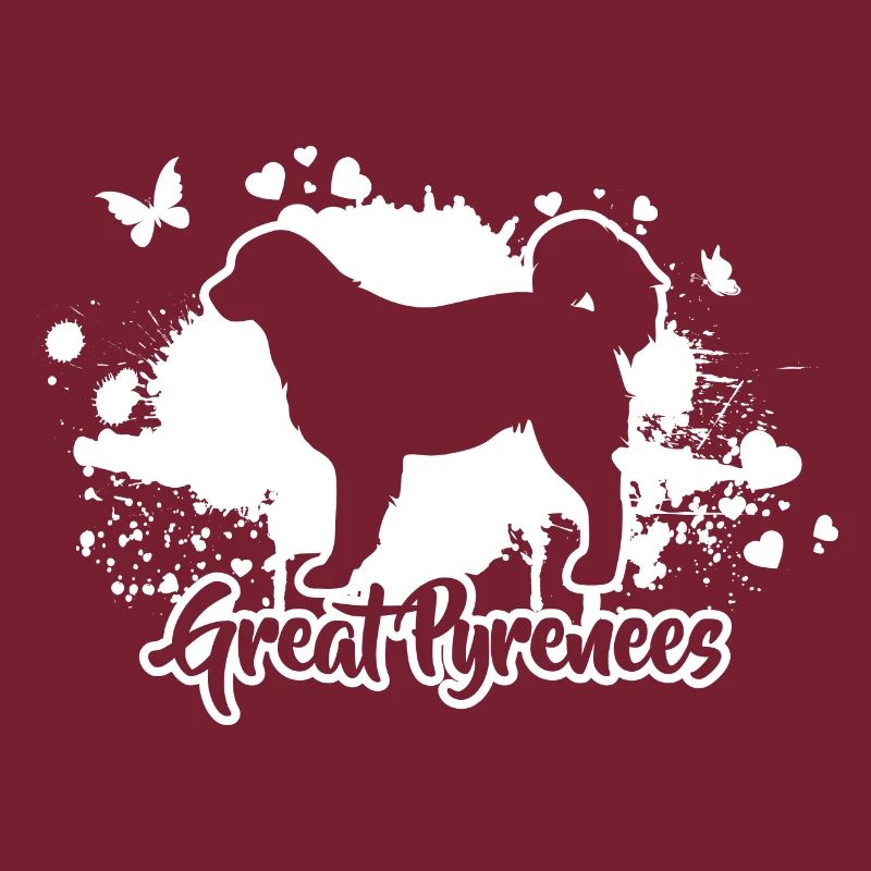 Great Pyrenees Hunde Hunderasse Wilsigns