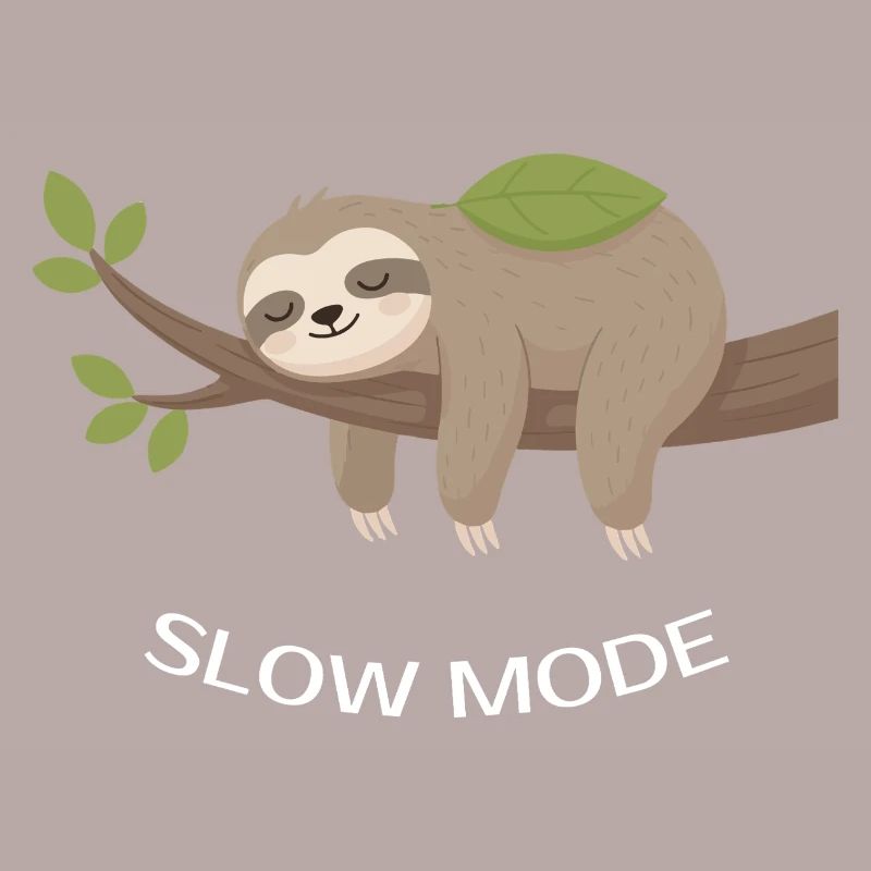 Slow Mode Sloth on Branch